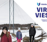 PVO-Vesivoiman sidosryhmälehden Virtaviestin numero 1/2020 kansi