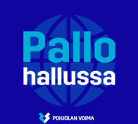 Pohjolan Voiman Pallo hallussa -konseptin logo