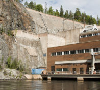 Melon voimalaitos Kokemäenjoessa