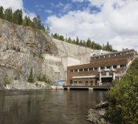 Pohjolan Voimaan kuuluva Melon vesivoimalaitos Nokialla