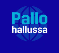 Pohjolan Voiman Pallo hallussa -konsepti, logo