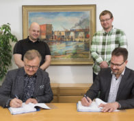 PVO-Vesivoima Oy ja OMP-Konepaja Oy allekirjoittivat urakkasopimuksen Haapakosken alasvaellusväylän rakentamisesta 6.11.2020.