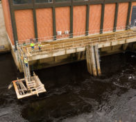 Haapakosken vesivoimalaitoksen betonirakenteiden korjaustyöt kasuunimenetelmällä