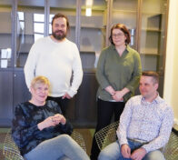 Harri Moisio, Pauliina Louhi, Riitta Larnimaa ja Mikko Jaukkuri