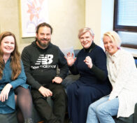 Katariina Kemppainen, Harri Moisio, Riitta Larnimaa ja Mari Granström