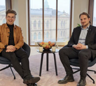 Suomen ylioppilaskuntien liiton (SYL) puheenjohtaja Anselmi Auramo