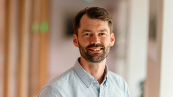Aleksi Tornberg, kehityspäällikkö, automaatio. Kuva: Akifoto