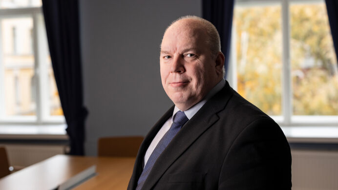 Petteri Kuuva, teollisuusneuvos, työ- ja elinkeinoministeriö. Kuva: Aleksi Malinen / TEM