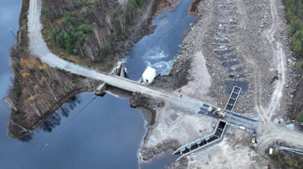 Portimokosken kalatie. Kuva: Lapin ELY-keskus.