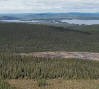 Maisema Askanaavalta Lehtosalmen suuntaan