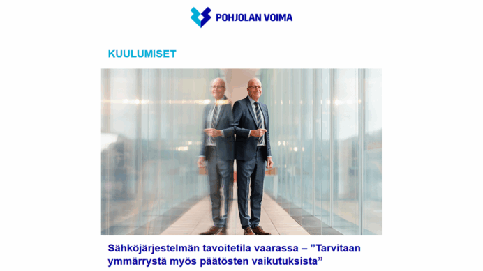 Pohjolan Voiman Uutiskirje 7-2025