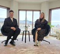 Pohjolan Voiman yhteiskuntasuhdepäällikkö Miikka Koski ja Nea-Bettina Baarman, Eurooppanuorten puheenjohtaja