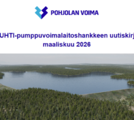 Puhti-pumppuvoimalaitoshankkeen maaliskuun uutiskirje