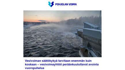 Pohjolan Voiman sidosryhmäuutiskirjee 2/2026