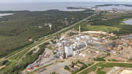 Porin Prosessivoiman biovoimalaitos. Kuva Röni-kuva Oy