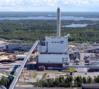 Alholmens Kraft power plant in Jacobstad.