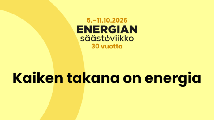Energiansäästöviikko 2026