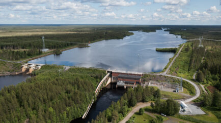 Kierikin vesivoimalaitos. Kuva: Kai Tirkkonen